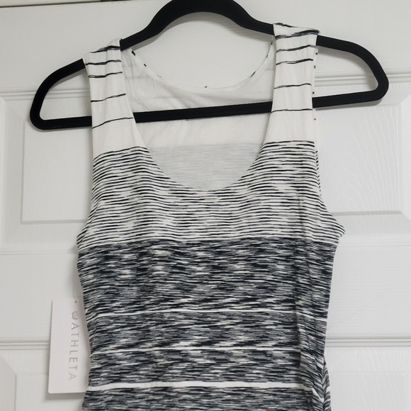 Athleta NWT Stripe Midi Tank Dress. - Picture 5 of 14